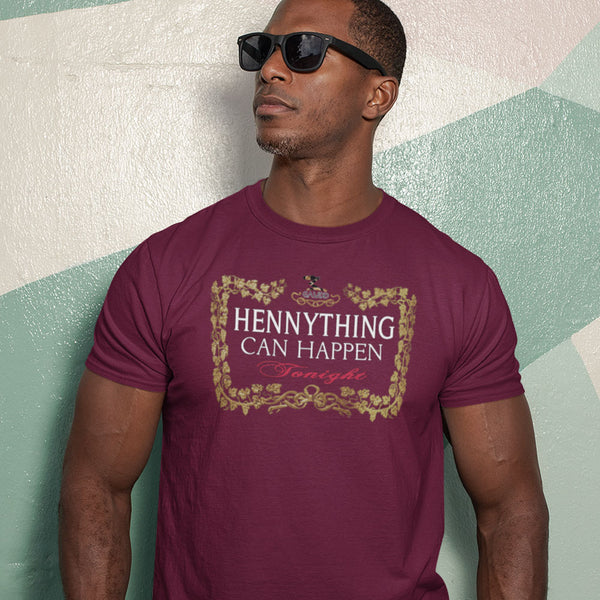 Hennything Can Happen Floral Men's Tee