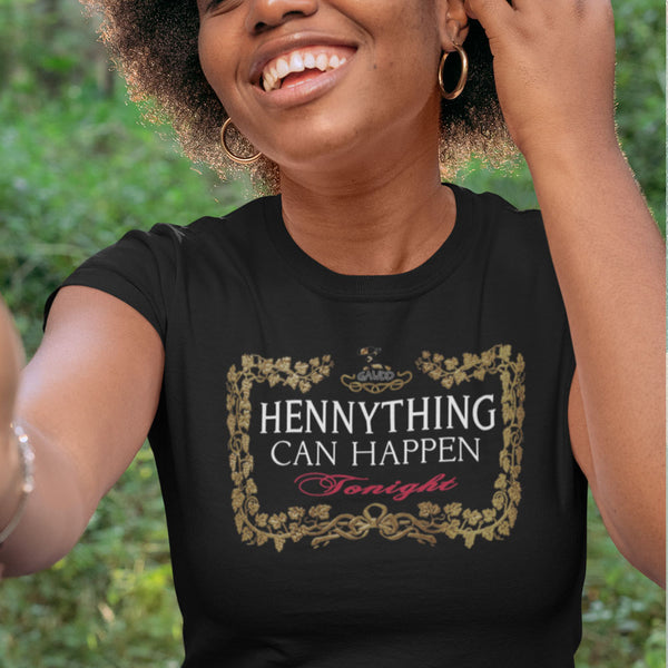 Hennything Can Happen Floral Women's Tee